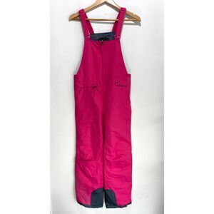 Arctix kids insulated snow ski overall pants pink warmer drier women girls XL TG